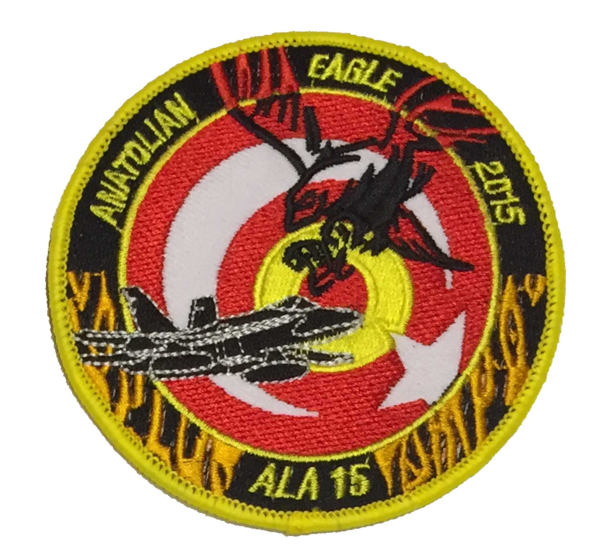 Escudo bordado ALA 15 Anatolian Eagle 2015
